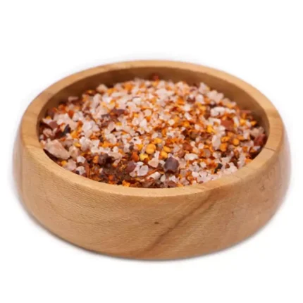 گرانول نمک نارنجی و پرک فلفل